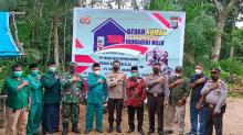 Polres Inhu Laksanakan Bedah Rumah Presisi di Seluruh Wilayah Kabupaten Inhu